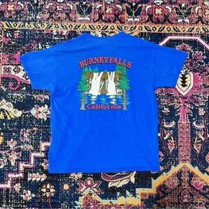 Burney Falls California Vintage T‎ Shirt Men’s Large
